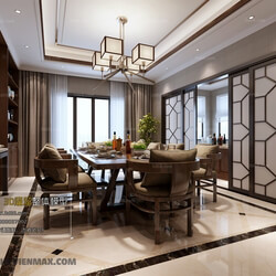 3D66 2017 Mix Style Dining Room 2601 136 