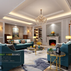 3D66 2017 Mix Style Living Room 2443 392 