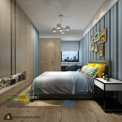 3D66 2017 Modern Style Bedroom 2646 030 