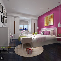 3D66 2017 Modern Style Bedroom 2686 070 