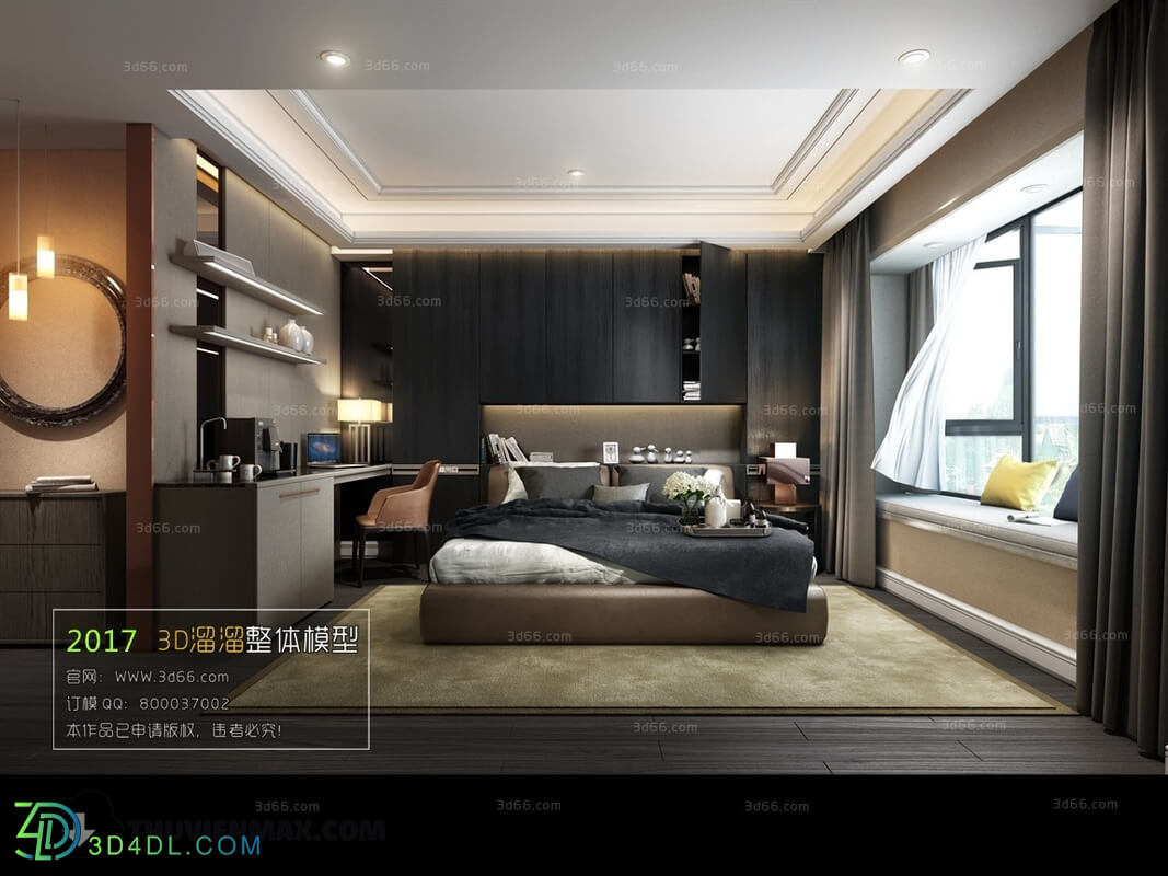 3D66 2017 Modern Style Bedroom 2695 079