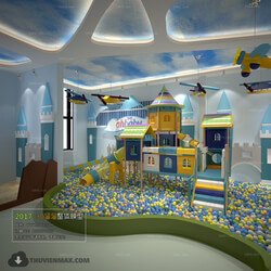 3D66 2017 Modern Style Childrens Play Area 3788 012 