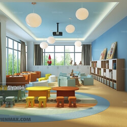 3D66 2017 Modern Style Childrens Play Area 3789 013 