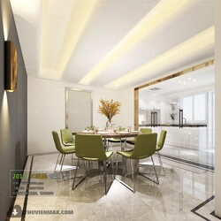 3D66 2017 Modern Style Dining Room 2487 022 