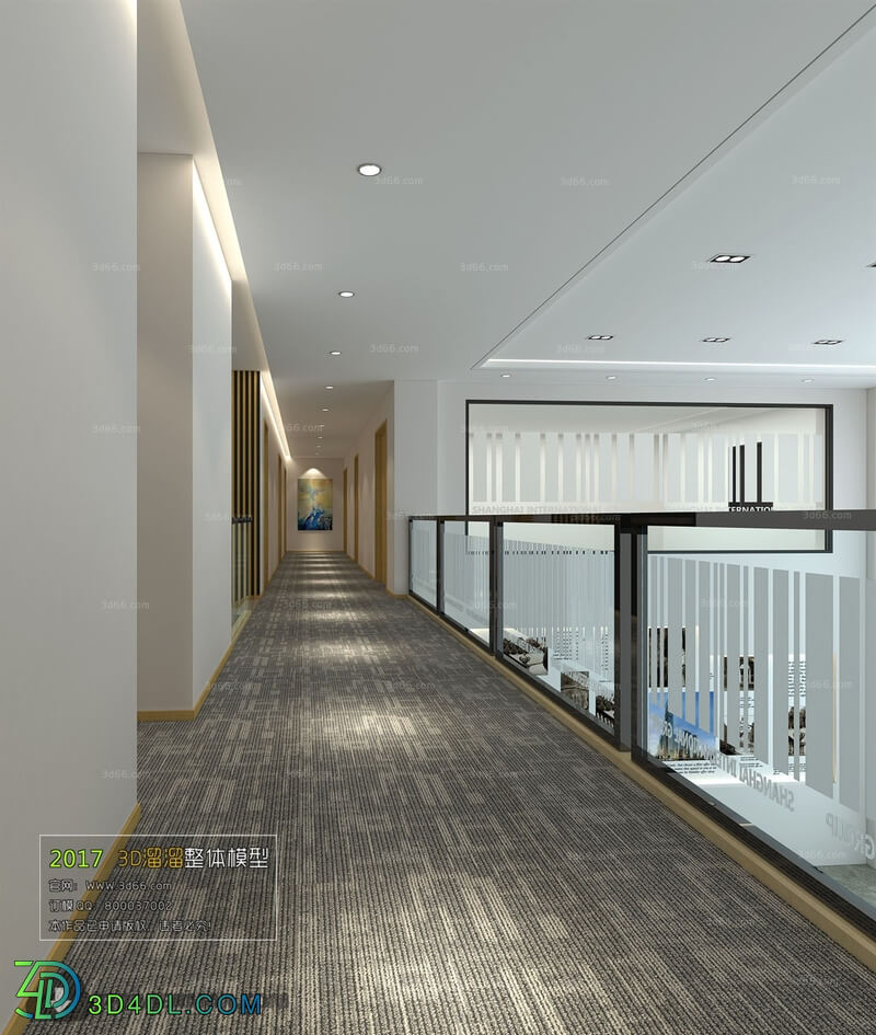 3D66 2017 Modern Style Elevator Space 3691 014