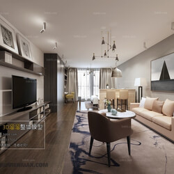 3D66 2017 Modern Style Living Room 2061 010 