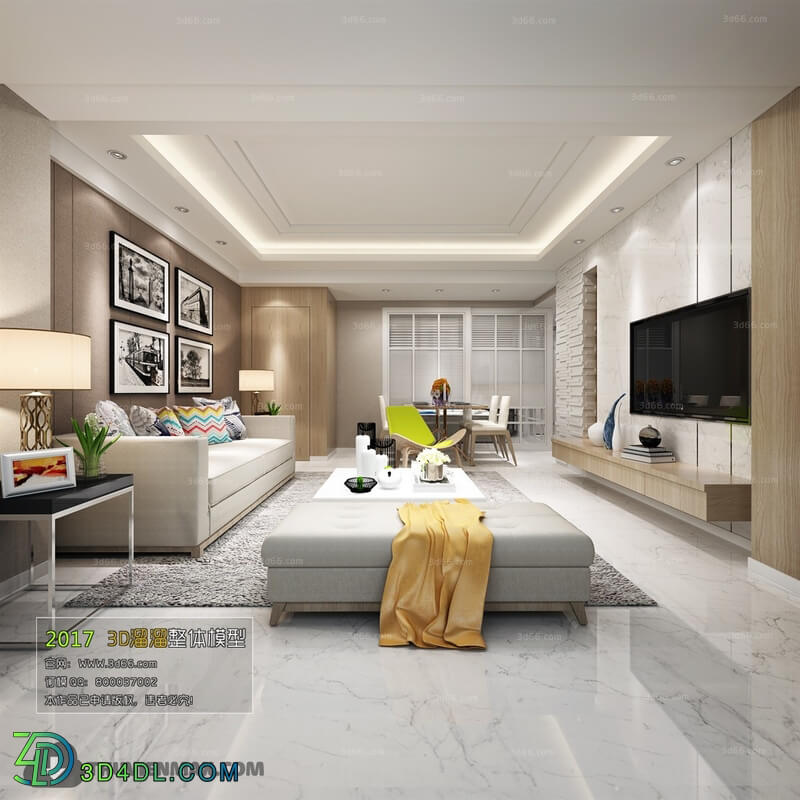 3D66 2017 Modern Style Living Room 2071 020