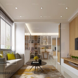 3D66 2017 Modern Style Living Room 2090 039 