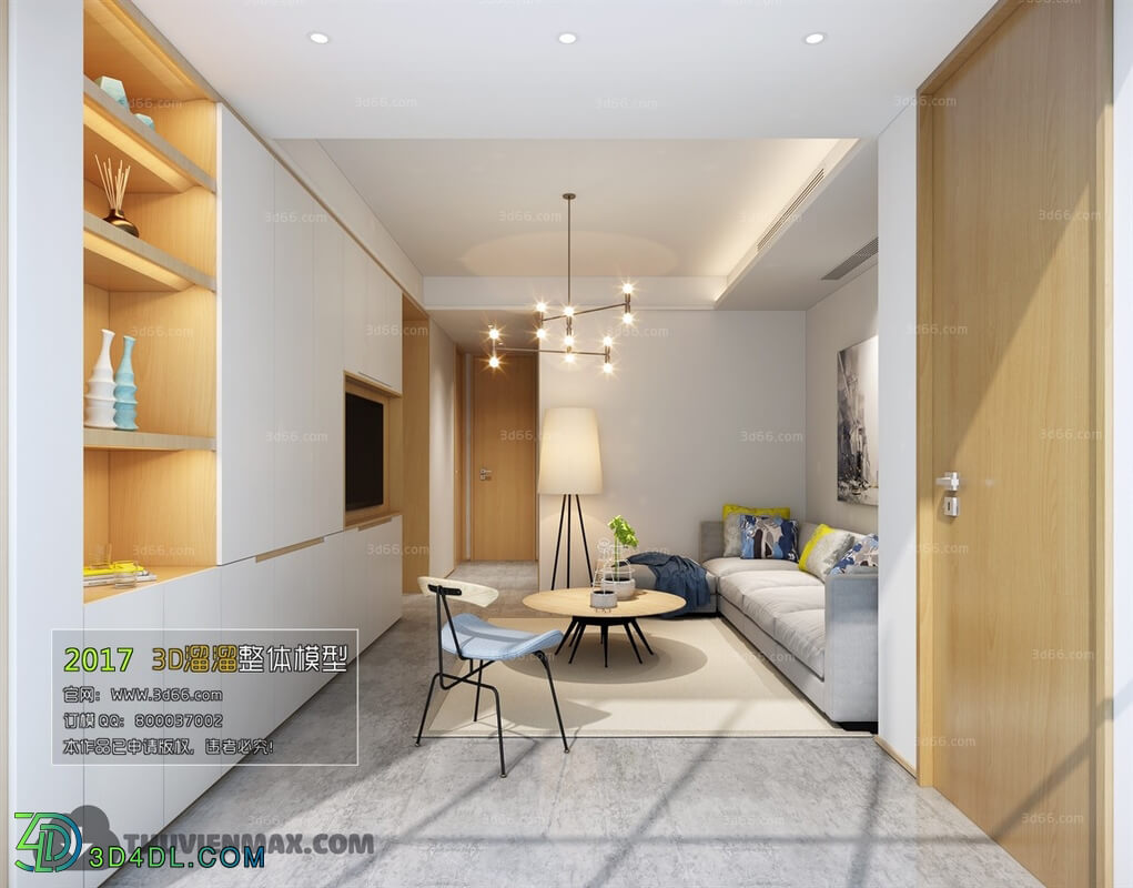 3D66 2017 Modern Style Living Room 2116 065