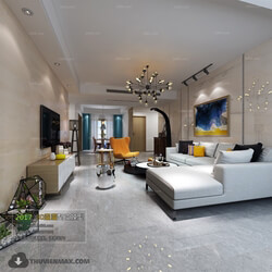 3D66 2017 Modern Style Living Room 2123 072 