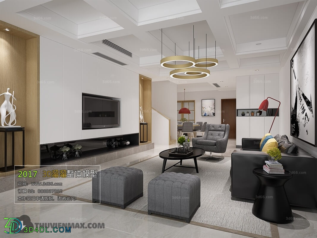 3D66 2017 Modern Style Living Room 2132 081