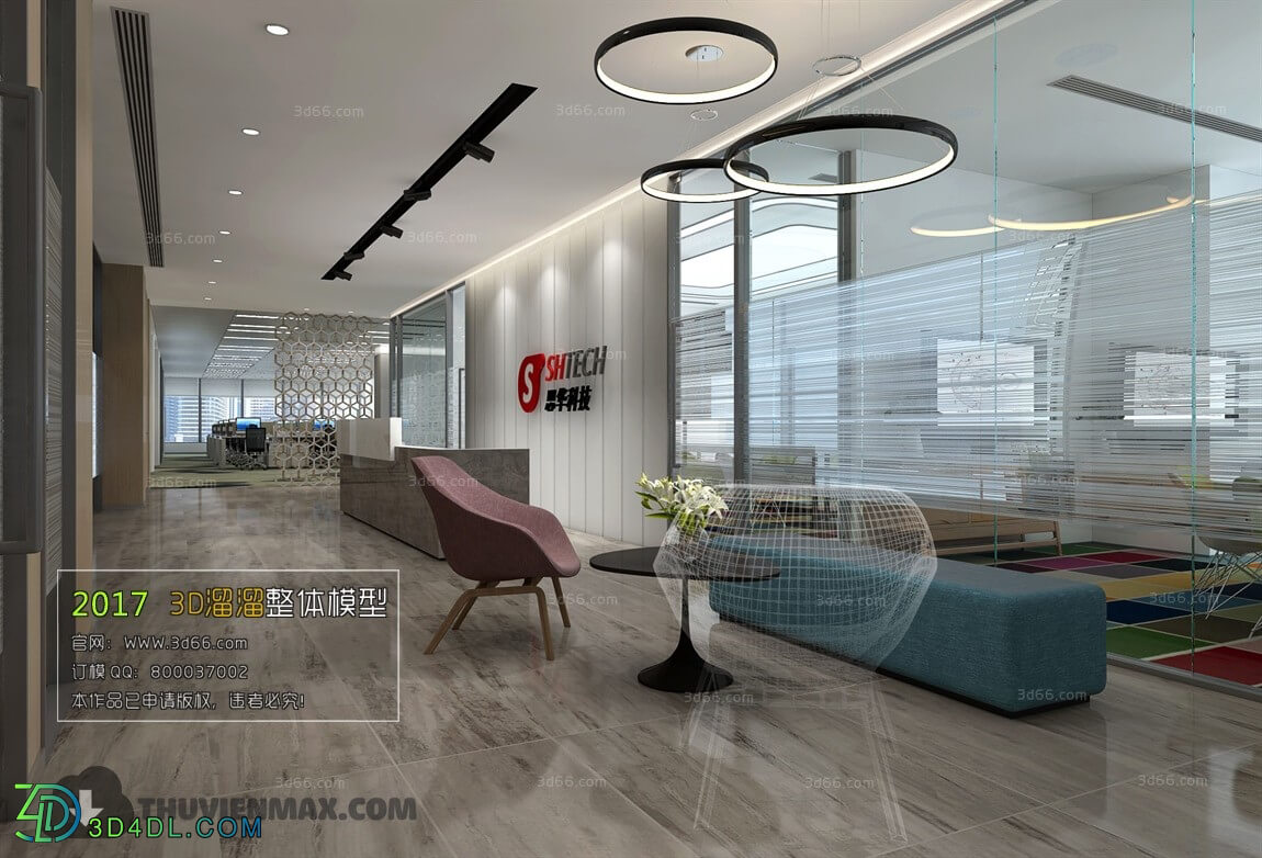 3D66 2017 Modern Style Office 3374 074