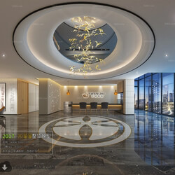 3D66 2017 Modern Style Reception Hall 3064 012 