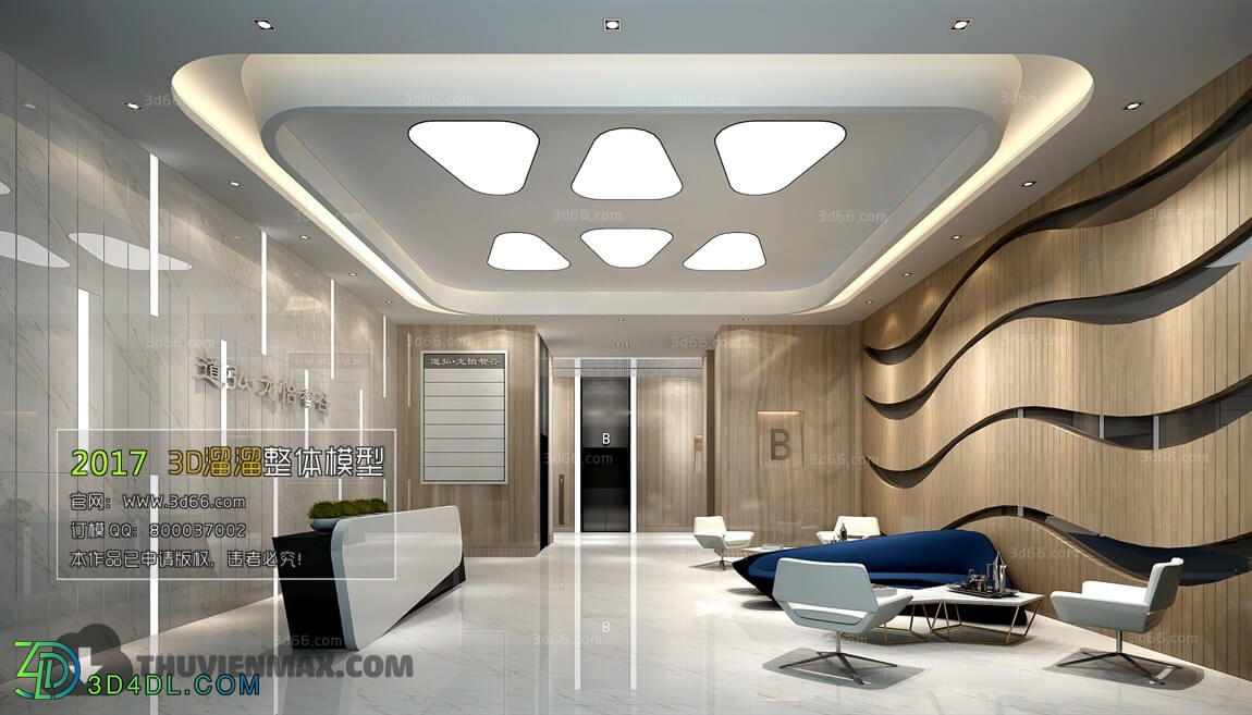 3D66 2017 Modern Style Reception Hall 3084 032