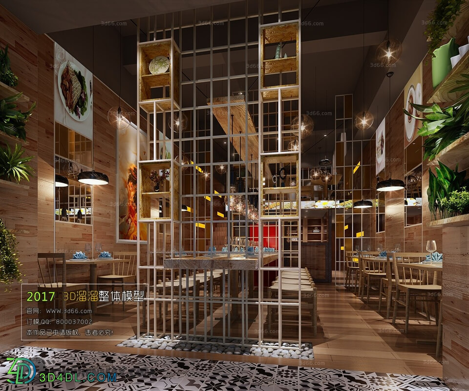 3D66 2017 Modern Style Restaurant 3170 021