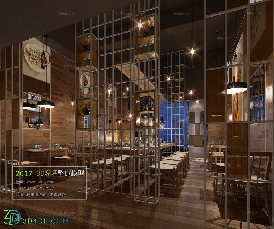 3D66 2017 Modern Style Restaurant 3170 021