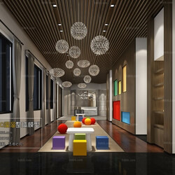 3D66 2017 Modern Style Waiting Room 3807 031 