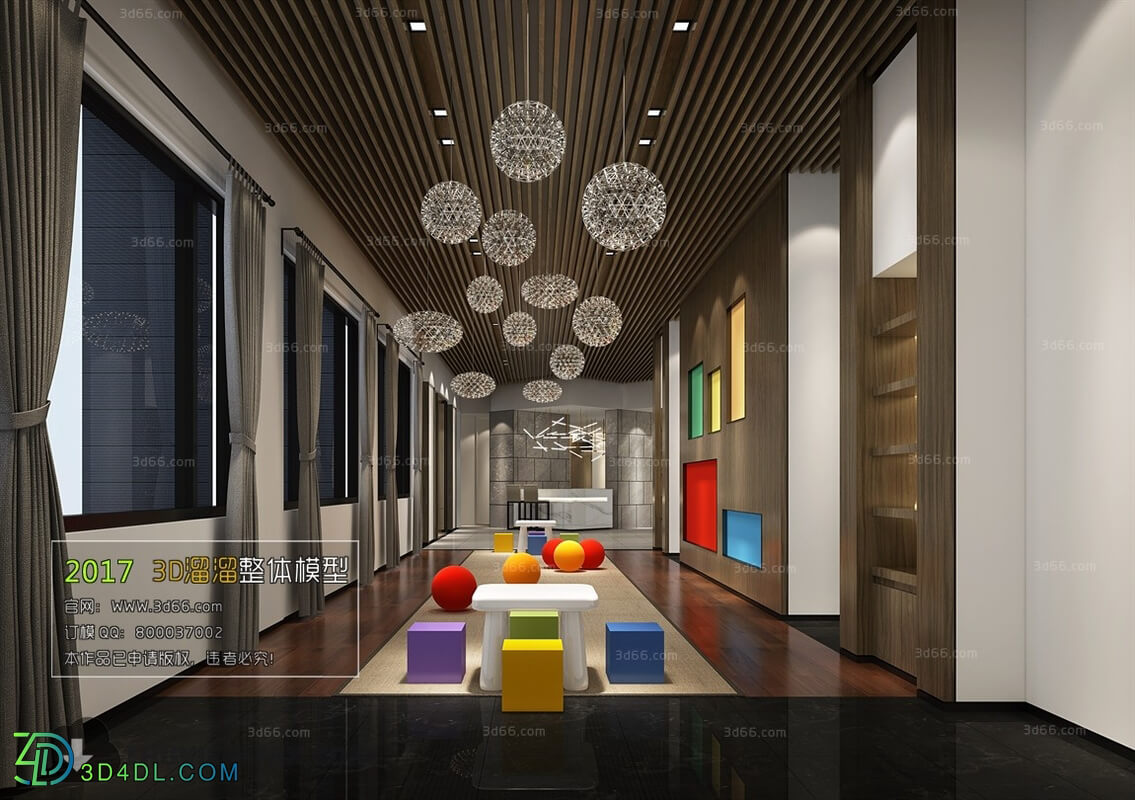 3D66 2017 Modern Style Waiting Room 3807 031