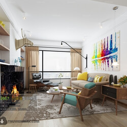 3D66 2017 Nordic Style Living Room 2464 413 
