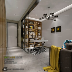 3D66 2017 Nordic Style Study Room 2934 063 