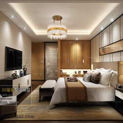 3D66 2017 Post Modern Style Bedroom 2715 099 