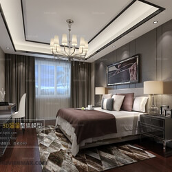 3D66 2017 Post Modern Style Bedroom 2723 107 