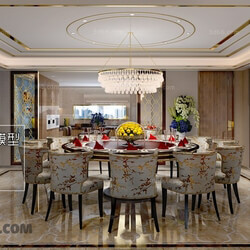 3D66 2017 Post Modern Style Dining Room 2502 037 