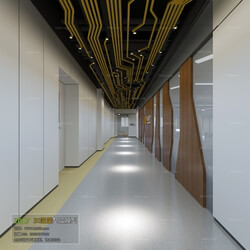 3D66 2017 Post Modern Style Elevator Space 3703 026 