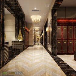 3D66 2017 Post Modern Style Elevator Space 3708 031 