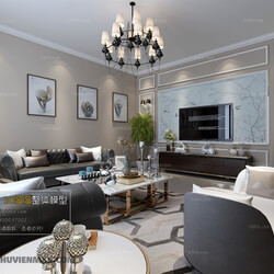 3D66 2017 Post Modern Style Living Room 2172 121 