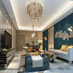 3D66 2017 Post Modern Style Living Room 2192 141 