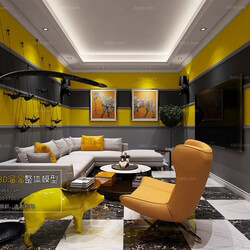 3D66 2017 Post Modern Style Living Room 2201 150 