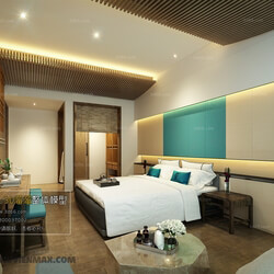 3D66 2017 Southeast Asian Style Bedroom Hotel 3594 050 