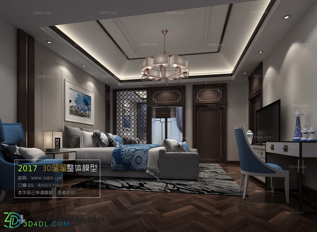 3D66 2017 Southeast Asian Style Bedroom Hotel 3600 056