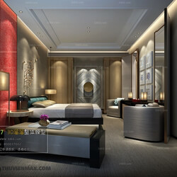 3D66 2017 Southeast Asian Style Bedroom Hotel 3608 064 