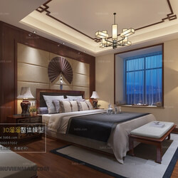 3D66 2017 Southeast Asian Style Bedroom 2800 184 