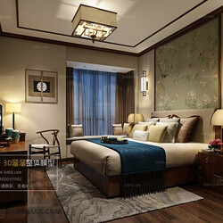 3D66 2017 Southeast Asian Style Bedroom 2802 186 