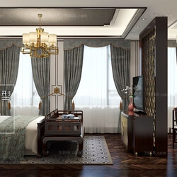 3D66 2017 Southeast Asian Style Bedroom 2803 187 
