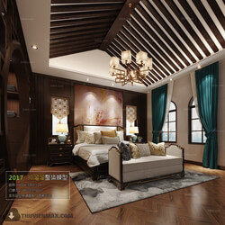 3D66 2017 Southeast Asian Style Bedroom 2804 188 