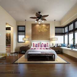 3D66 2017 Southeast Asian Style Bedroom 2805 189 