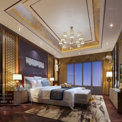 3D66 2017 Southeast Asian Style Bedroom 2811 195 