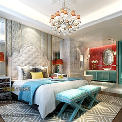 3D66 2017 Southeast Asian Style Bedroom 2813 197 