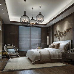 3D66 2017 Southeast Asian Style Bedroom 2815 199 