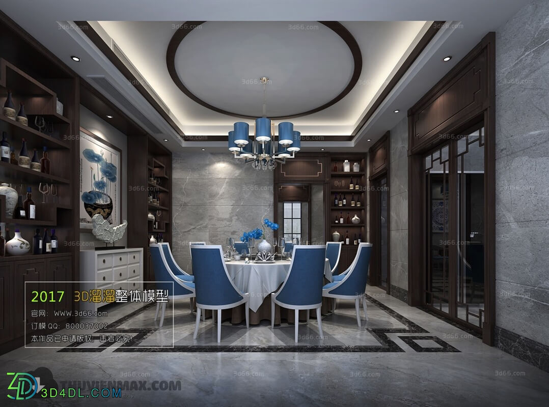 3D66 2017 Southeast Asian Style Dining Room 2581 116