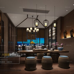 3D66 2017 Southeast Asian Style Hotel Dining Room 3639 017 