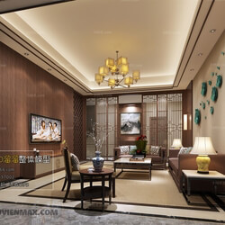 3D66 2017 Southeast Asian Style Living Room 2405 354 