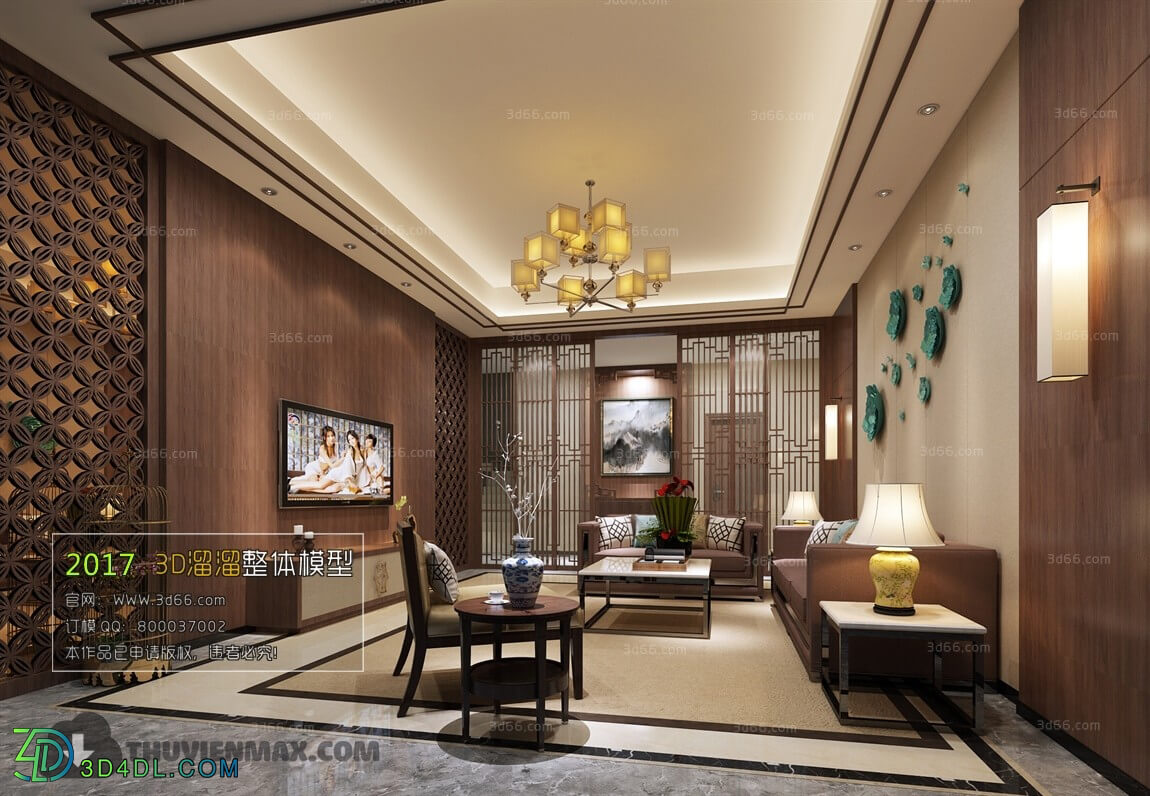 3D66 2017 Southeast Asian Style Living Room 2405 354