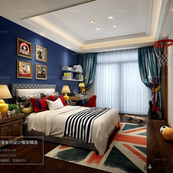 3D66 2018 Mix Style Bedroom 26050 J003 