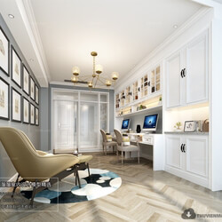 3D66 2018 Mix Style Study Room 26177 J004 