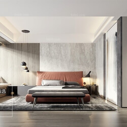 3D66 2018 Modern Style Bedroom 25904 A011 